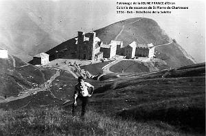 COLO JEUNE FRANCE 1956  bob 2 hotellerie la salette